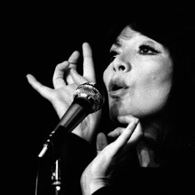 Juliette Gr&eacute;co im Alter von 47 Jahren, Foto Franz Goder